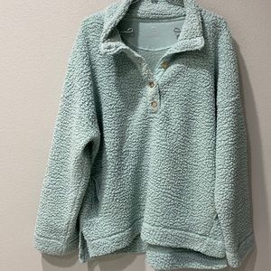 Aerie Cloud Over-Sized Sherpa Pullover